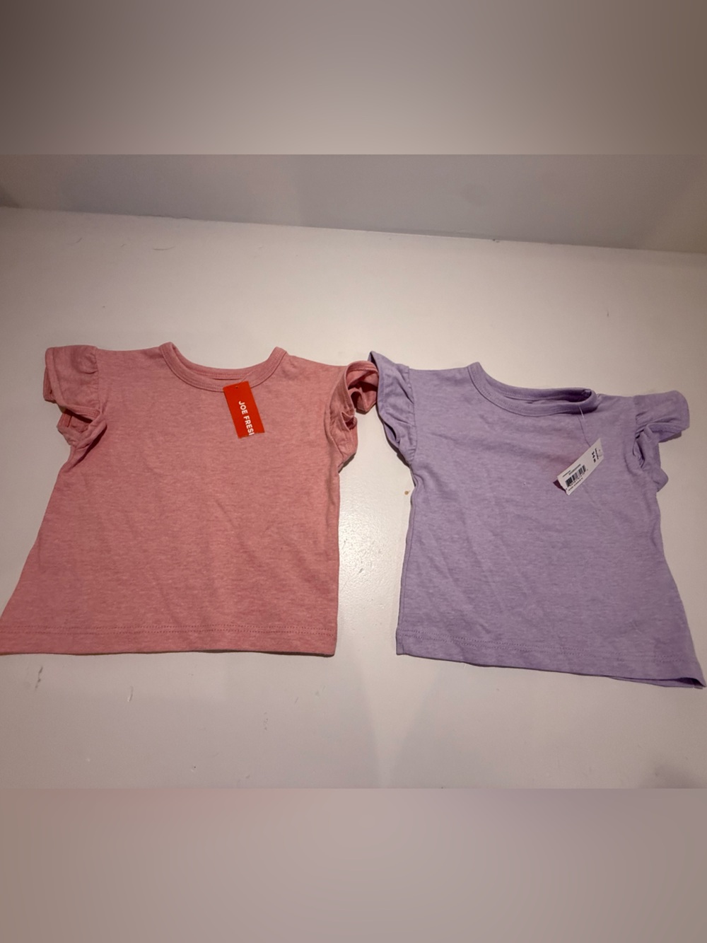 Joe Fresh Ruffle Sleeve T-Shirt Bundle | 3-6 Months | NWT